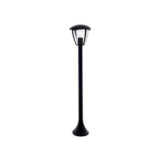 Lampa LED, Optonica, Inaltime 90 cm pentru terasa si gradina, E27, Negru