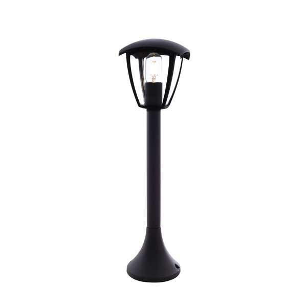 Lampa LED, Optonica, Inaltime 60 cm pentru terasa si gradina, E27, Negru