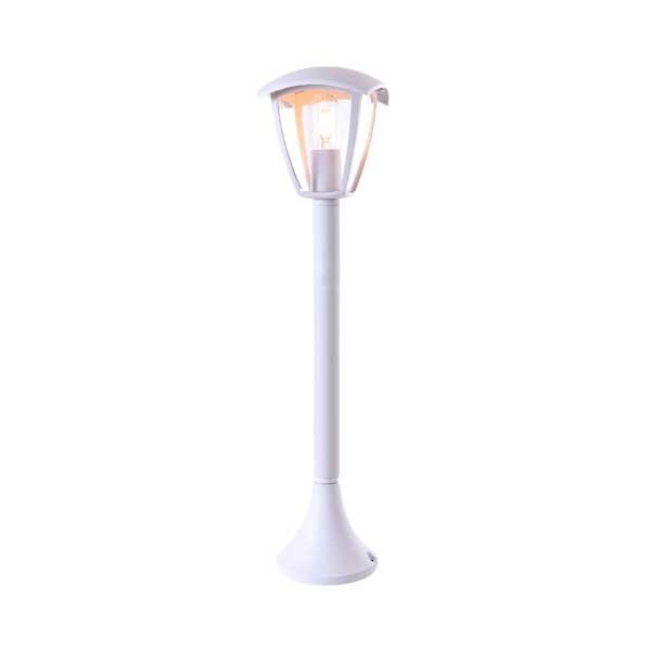 Lampa LED, Optonica, Inaltime 60 cm pentru terasa si gradina, E27, Alb