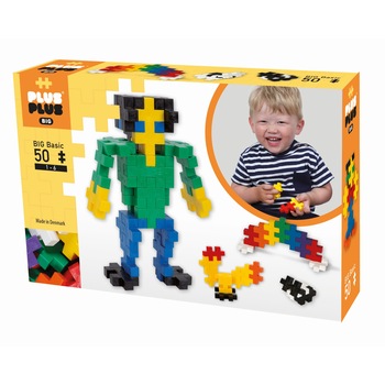 Set de constructie Big Plus Plus Basic, 50 Piese Set de constructie Big Plus Plus Basic, 50 Piese