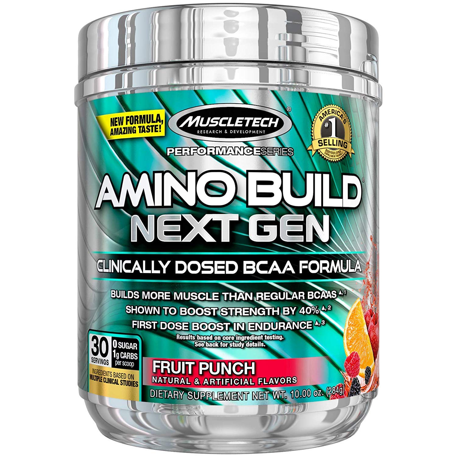 Muscletech amino build next gen 30 SERVINGS fruit punch