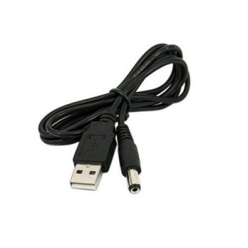 Cablu alimentare USB A tata-jack 5,5 x 2.2 mm Cablu alimentare USB A tata-jack 5,5 x 2.2 mm