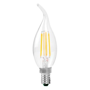 Bec led cu filament, 4W(32W), 4500K, E14, flacara, A++, OPTONICA Bec led cu filament, 4W(32W), 4500K, E14, flacara, A++, OPTONICA
