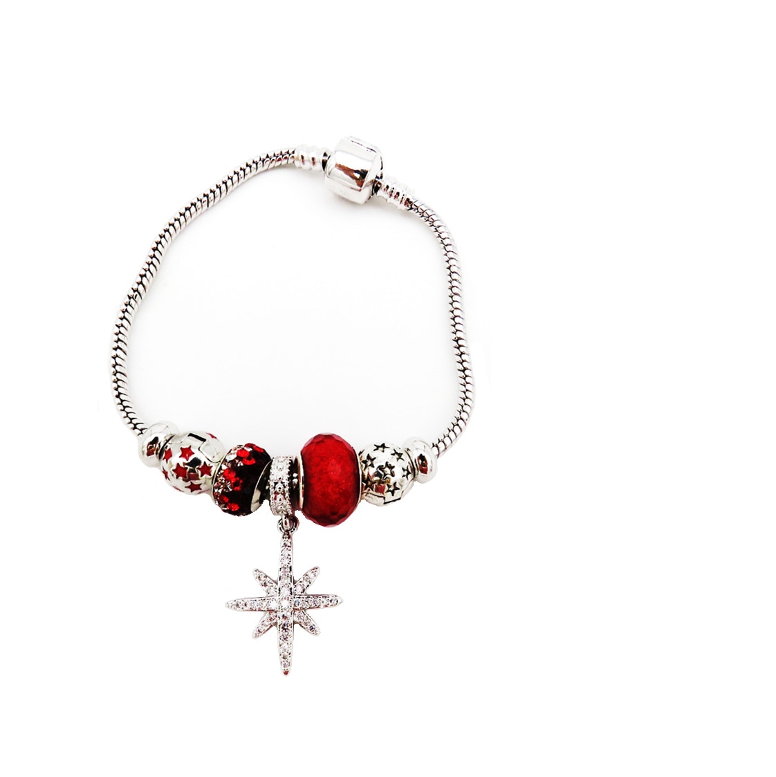 Bijuterie bratara, charm, 18cm, E075