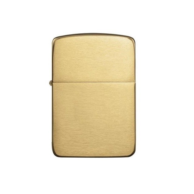 Bricheta Zippo 1941 Brushed Brass, antivant, reincarcabila