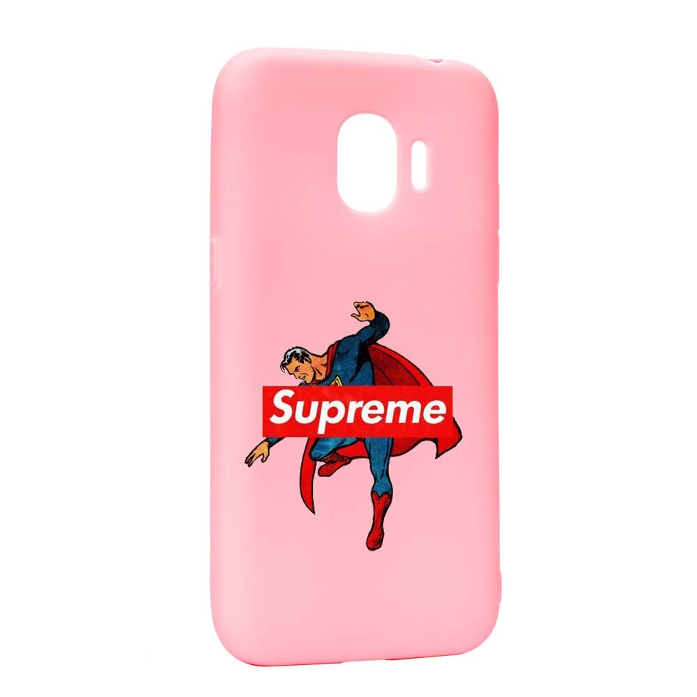 Husa de protectie Supreme, Superman pentru Samsung Galaxy J4 2018, rezistenta la uzura, anti-alunecare, din silicon Premium, P259