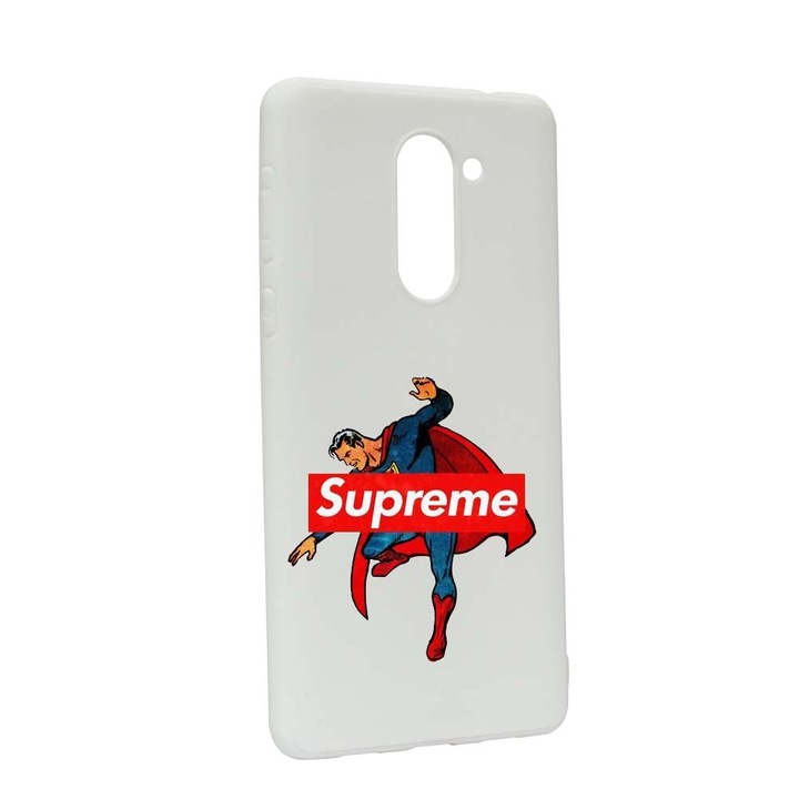 Supreme Superman védőtok Huawei Mate 9 Lite / Honor 6X kopásálló, csúszásgátló prémium szilikon W259 telefonhoz