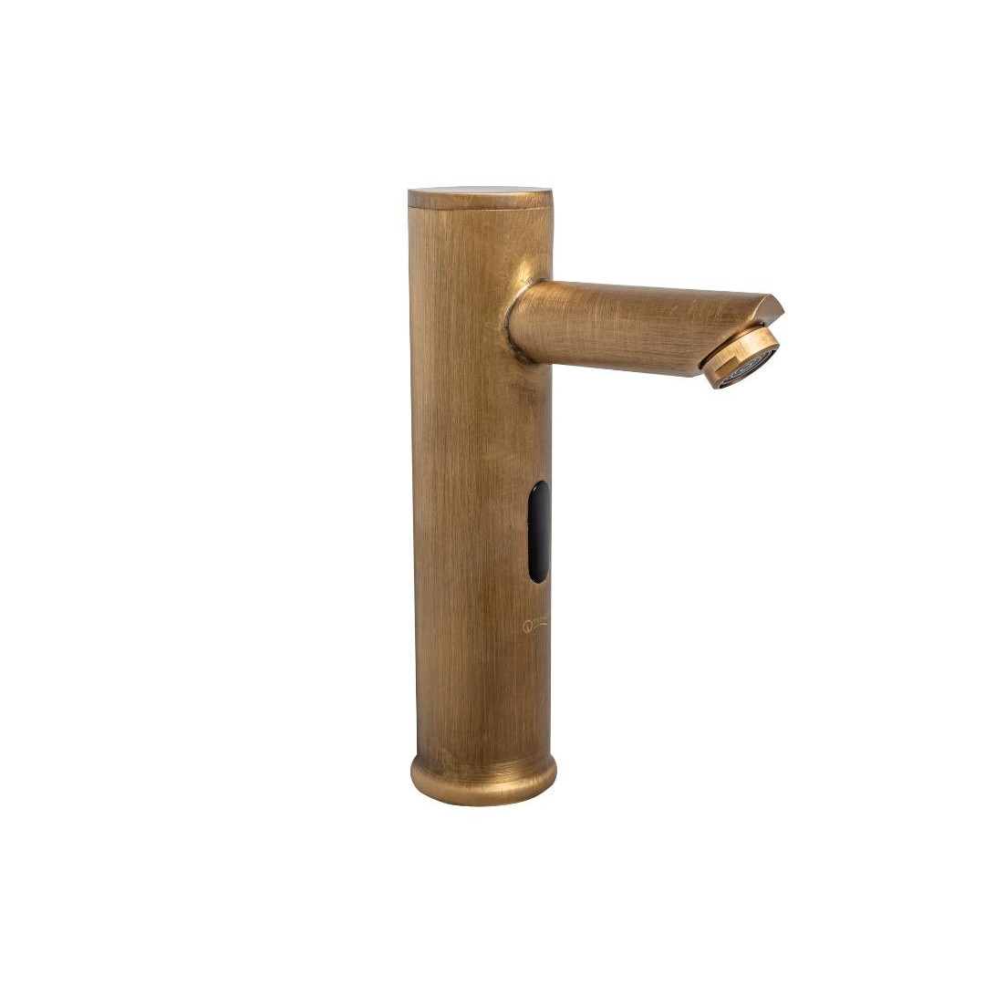 Baterie lavoar cu senzor fara mixer bronz antichizat TRENDY S