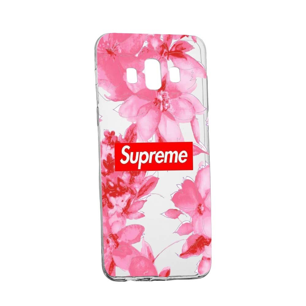 Husa de protectie Supreme, Flowers pentru Samsung Galaxy J6 Plus 2018, rezistenta la uzura, anti-alunecare, din silicon Premium, 260