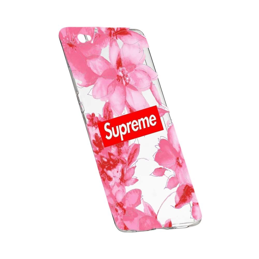 Husa de protectie Supreme, Flowers pentru Sony XZ1, rezistenta la uzura, anti-alunecare, din silicon Premium, 260