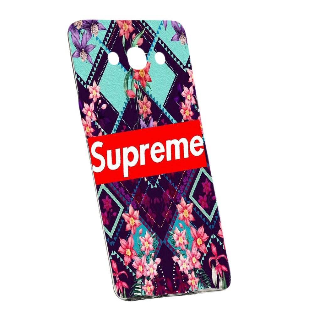 Husa de protectie Supreme, Flowers pentru Samsung Galaxy J7 2016, rezistenta la uzura, anti-alunecare, din silicon Premium, 261