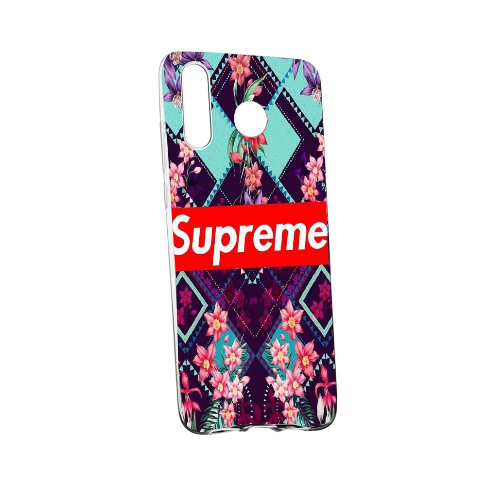 Husa de protectie Supreme, Flowers pentru Samsung Galaxy A60, rezistenta la uzura, anti-alunecare, din silicon Premium, 261