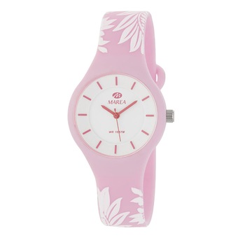 Ceas de dama Marea Colors B35325/40 , Roz si alb Ceas de dama Marea Colors B35325/40 , Roz si alb