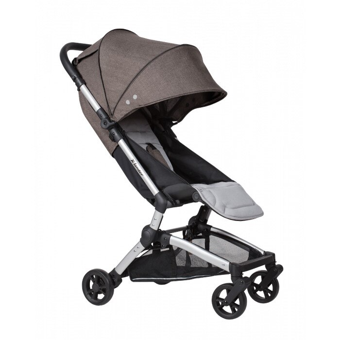 Carucior X-lander X-Fly Evening Grey Ultralight, Greutate maxima suportata 22 kg, Gri
