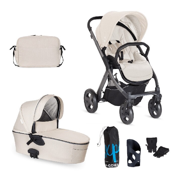 Set Carucior 2in1 XL X-lander X-Pulse, Bej