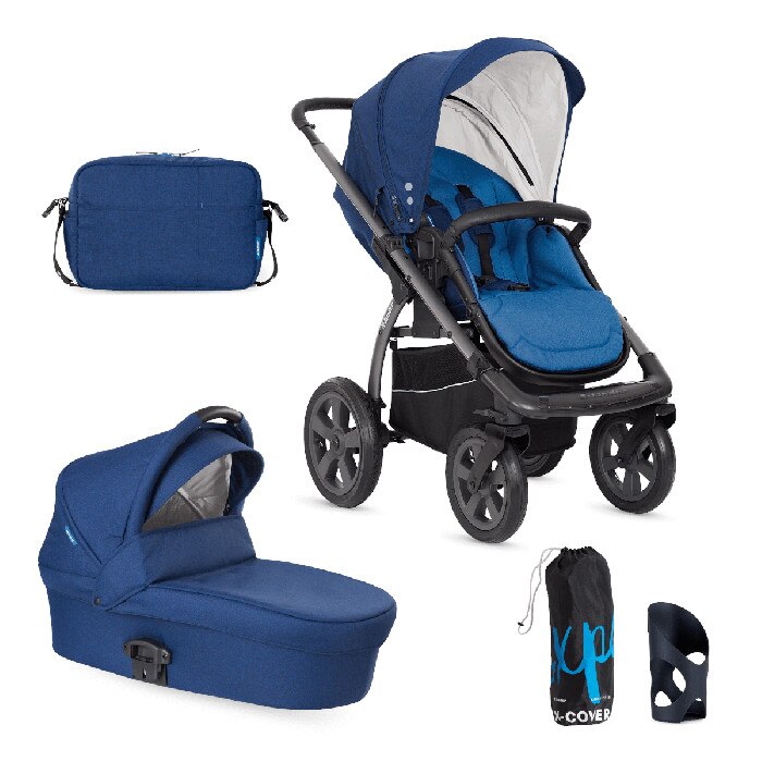 Set carucior 2 in 1 X-Lander X-Move XL, Albastru