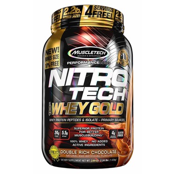 Muscletech nitro tech 100% whey gold 1.02 KG chocolate Muscletech nitro tech 100% whey gold 1.02 KG chocolate