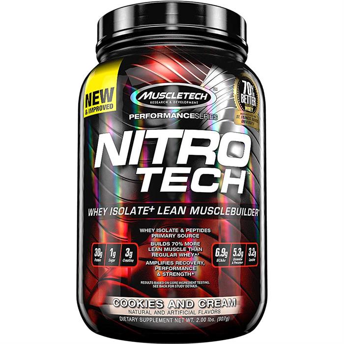 Muscletech nitro tech performance 900 G cookies & cream