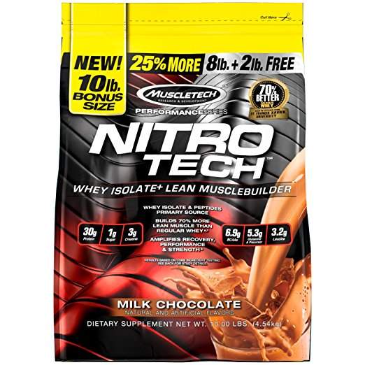 Muscletech nitro tech performance 4.5 kg chocolate