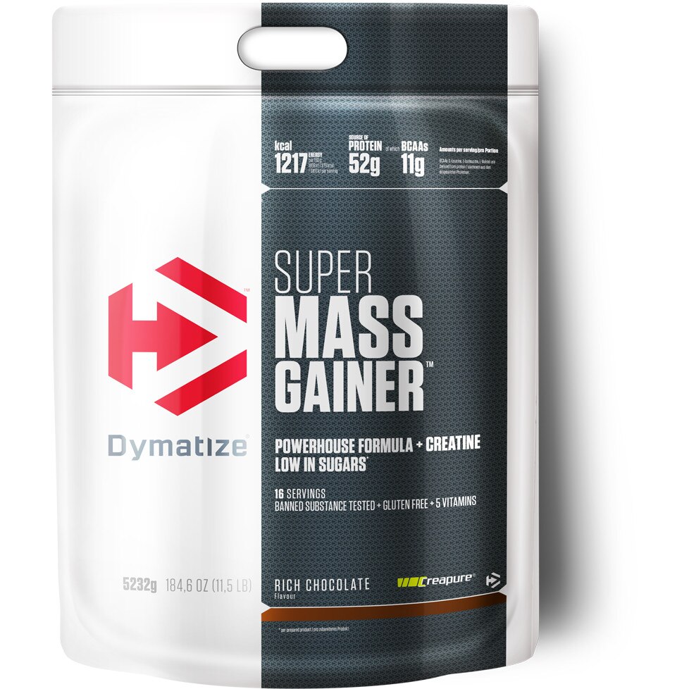 Dymatize super mass gainer 5.3 KG strawberry