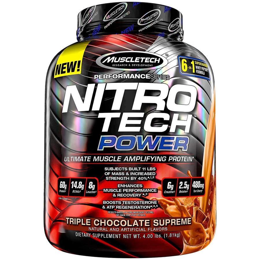 Muscletech nitro tech power 900 G chocolate