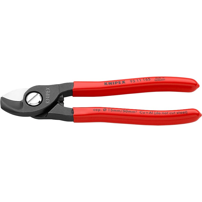 Foarfece de taiat cabluri, KNIPEX, 165 mm