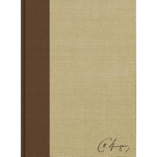 CSB Spurgeon Study Bible, Brown/Tan Cloth Over Board, Alistair Begg (Author)