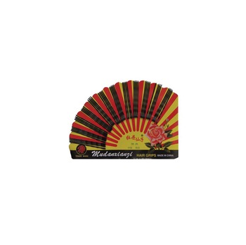 Set Agrafe de par negre 4.5cm, 48buc Set Agrafe de par negre 4.5cm, 48buc