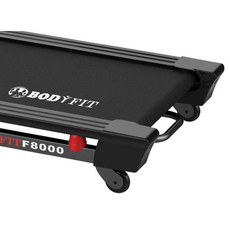 Banda de alergare electrica BodyFit F8000, motor 3.0 CP, viteza pana la 18 km /h, intrare USB si MP3