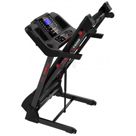 Banda de alergare electrica BodyFit F8000, motor 3.0 CP, viteza pana la 18 km /h, intrare USB si MP3