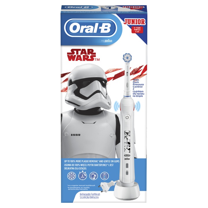 Oral-B Junior Star Wars Elektromos Fogkefe