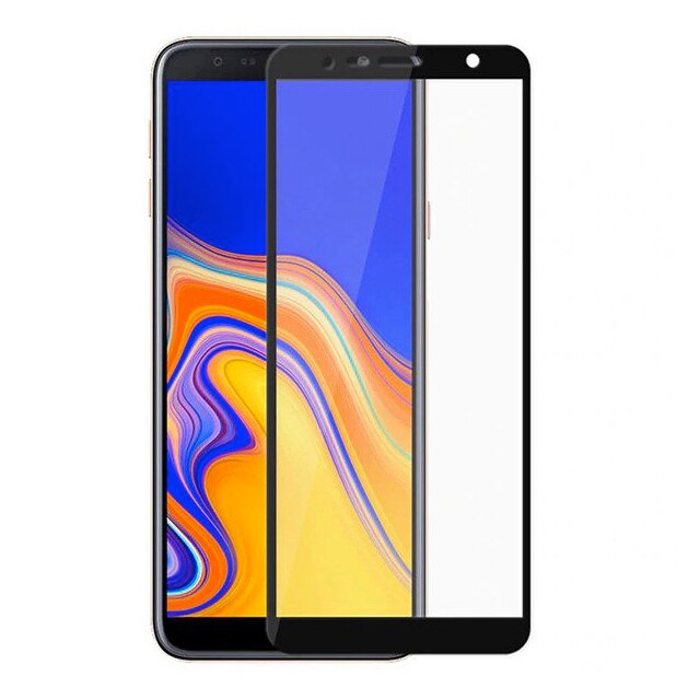 Folie de protectie sticla 5D pentruSamsung Galaxy J4 Plus / J6 Plus, Clear/Black