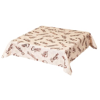 Fata de masa, Textilia, Coffe, Teflonat, 140x140 cm Fata de masa, Textilia, Coffe, Teflonat, 140x140 cm