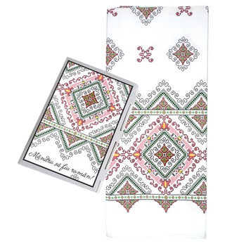 Fata de masa Model cu romburi 130 x 150 cm Fata de masa Model cu romburi 130 x 150 cm