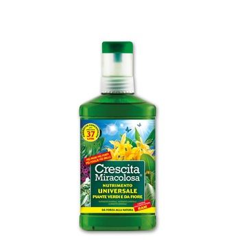 Ingrasamant Crescita Miracolosa pentru uz universal la bidon cu capaz dozator la 375ml Ingrasamant Crescita Miracolosa pentru uz universal la bidon cu capaz dozator la 375ml