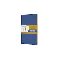 moleskine volant journal large plain forget-me-not blueamber yellow 5 x 825 moleskine author imagen 14_0_
0
