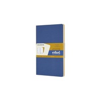 moleskine volant journal large plain forget-me-not blueamber yellow 5 x 825 moleskine author imagen 14_0_
0