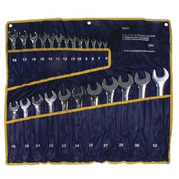 Set chei combinate CR-VA Mega, 6-32 mm, 24 piese/set Set chei combinate CR-VA Mega, 6-32 mm, 24 piese/set