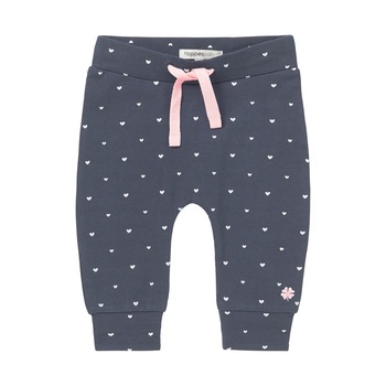 Pantaloni fetite, Noppies, inimioare, Neenah, bleumarin, Alb/ Bleumarin Pantaloni fetite, Noppies, inimioare, Neenah, bleumarin, Alb/ Bleumarin