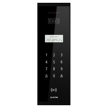 Panou exterior video SMART pentru blocuri - ELECTRA VPM.BSR02.ELB04 Panou exterior video SMART pentru blocuri - ELECTRA VPM.BSR02.ELB04
