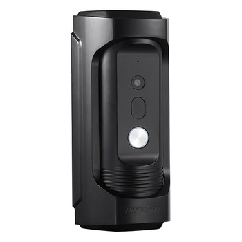 Panou exterior videointerfon TCP/IP pentru 1 familie, camera Pinhole, rezolutie 720P, antivandal IK9 - HIKVISION Panou exterior videointerfon TCP/IP pentru 1 familie, camera Pinhole, rezolutie 720P, antivandal IK9 - HIKVISION