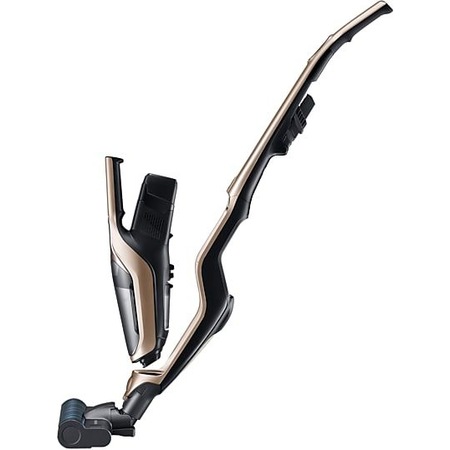 Aspirator vertical Samsung VS03R6523J1/GE, 21.6 V, Cyclone Force, Perie Soft Action, Auriu