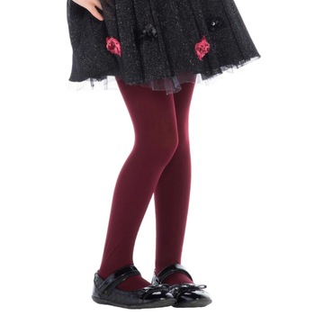 Dres Copii, Penti, Mikro 40D, uni, Visiniu Dres Copii, Penti, Mikro 40D, uni, Visiniu