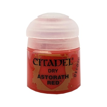 Vopsea pentru Miniaturi, Citadel, Dry Astorath Red, 12ml Vopsea pentru Miniaturi, Citadel, Dry Astorath Red, 12ml