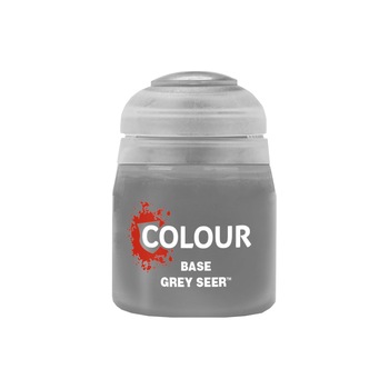 Vopsea pentru Miniaturi, Citadel, Base Colour Grey Seer, 12ml Vopsea pentru Miniaturi, Citadel, Base Colour Grey Seer, 12ml