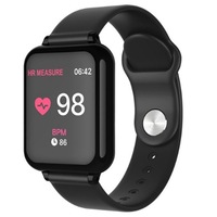 ceas smartwach fitness ixiu b57 hero band iii touch screen color ips67 negru imagen 2_0_
0