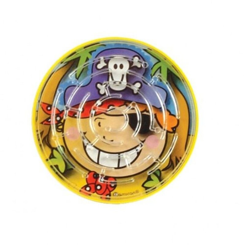 Jucarii Puzzle Labirint Pirati, Radar 397911, Set 8 buc