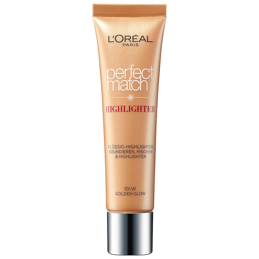 Iluminator L'Oreal Perfect Match Highlight Liquid Golden Glow, 30 ml