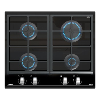 Plita electrica pe gaz Teka GZC 64300 XBN, 60 cm, 9 niveluri de putere, 4 arzatoare, gratare fonta, cristal black Plita electrica pe gaz Teka GZC 64300 XBN, 60 cm, 9 niveluri de putere, 4 arzatoare, gratare fonta, cristal black