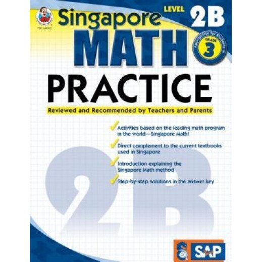 Singapore Math Practice, Level 2B Grade 3,